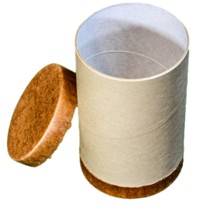 3" x 5" Tube with Paper Cap Ends
