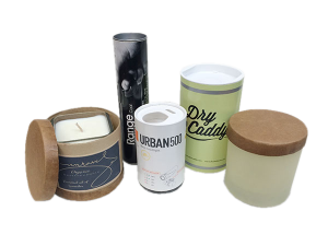custom packaging homemade goods candles dog treats