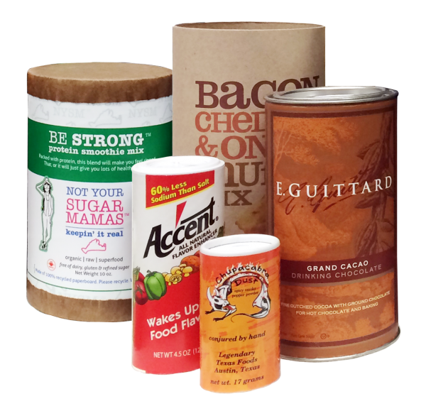 Food Grade Packaging Custom Paper Tubes