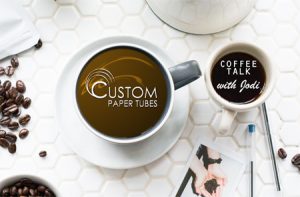 custom paper tubes coffee talk series