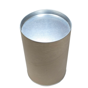 4"X6" Tube with Metal Plug-Kraft Outerwrap Foil Lined