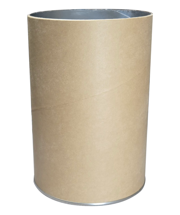 4"X6" Tube with Metal Plug-Kraft Outerwrap Foil Lined - Image 2